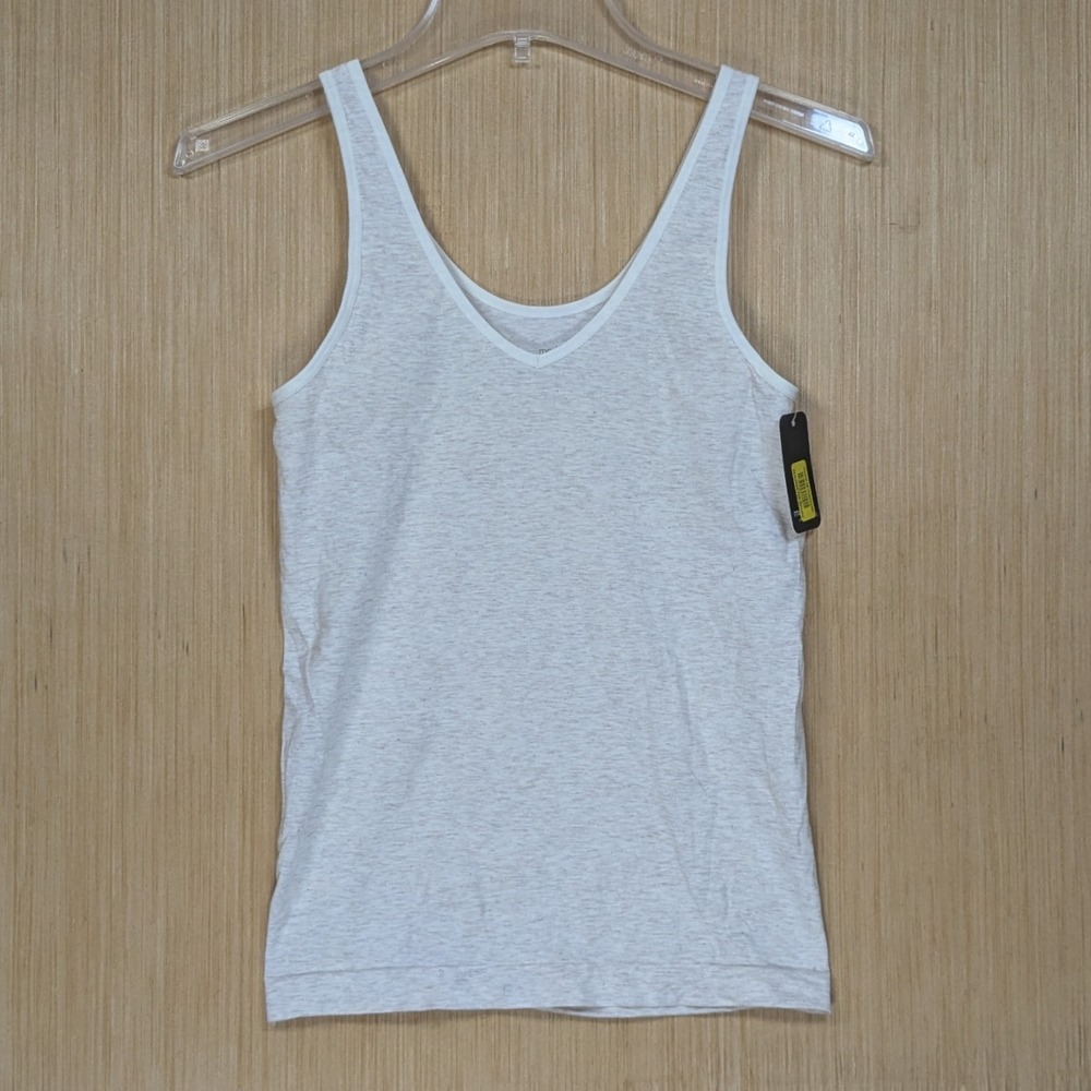 Modern Movement Tank Top Cami Women Medium Sleeveless V-Neck Casual Nude Heather